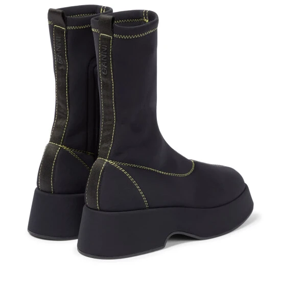 Ganni Sock Ankle Boots - Image 2