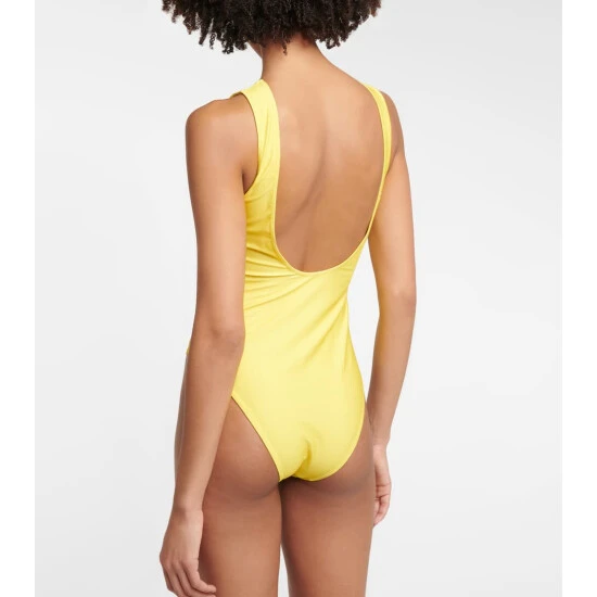 Ganni Logo Printed Swimsuit - Image 2