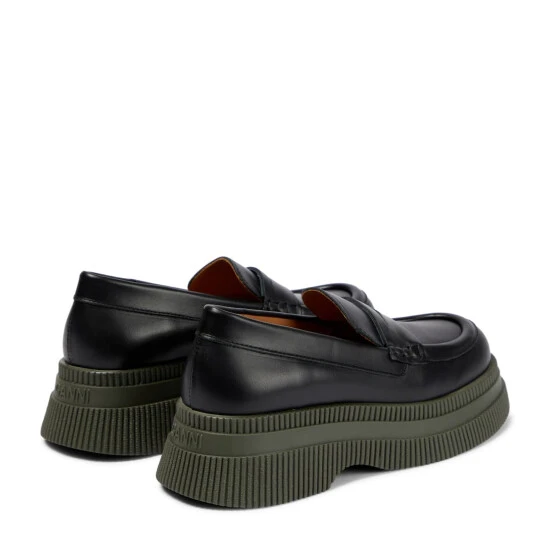 Ganni Creepers Wallaby Leather Loafer - Image 2