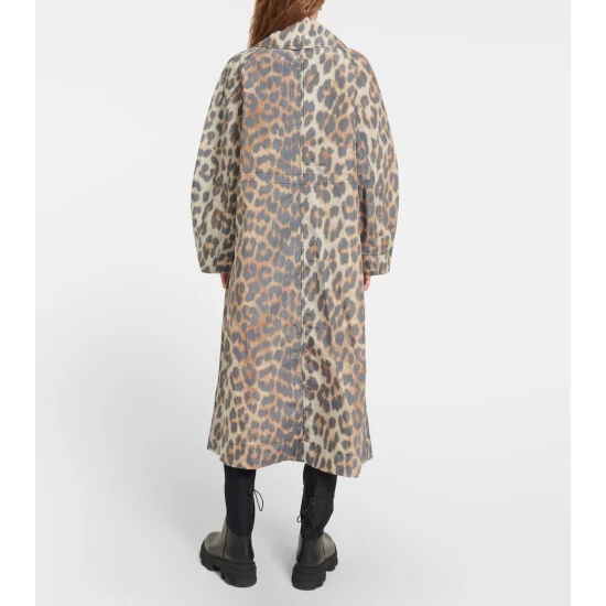 Ganni Leopard-print Coat - Image 2