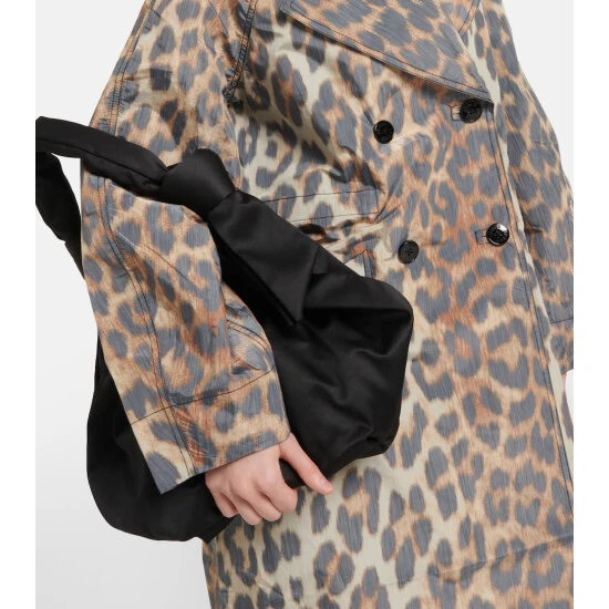 Ganni Leopard-print Coat - Image 4