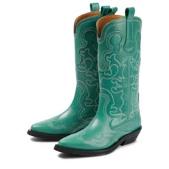 Ganni Leather Cowboy Boots -Ganni Shop unnamed file 202