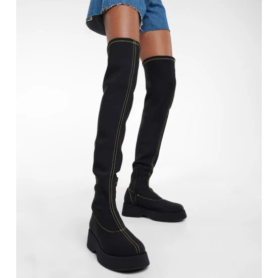 Ganni Over-the-knee Sock Boots - Image 3