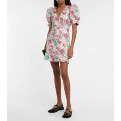 Ganni Printed Minidress