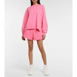 Ganni Cotton-blend Shorts