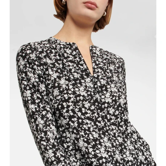 Ganni Floral Blouse - Image 3