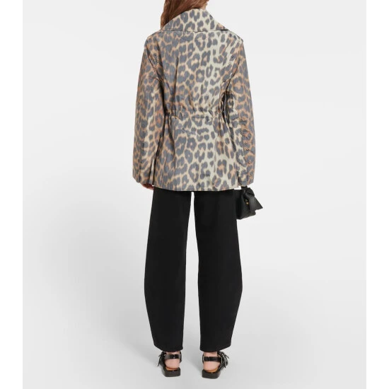 Ganni Leopard-print Jacket - Image 2