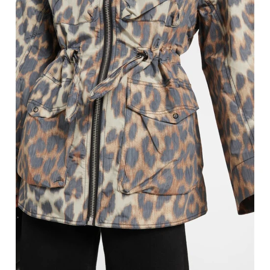 Ganni Leopard-print Jacket - Image 4