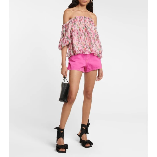 Ganni Banner Small Leather Crossbody Bag - Image 4