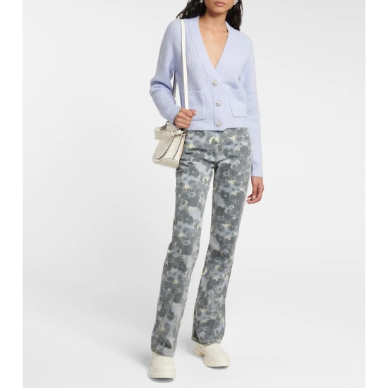 Ganni Banner Saddle Leather Crossbody Bag - Image 4