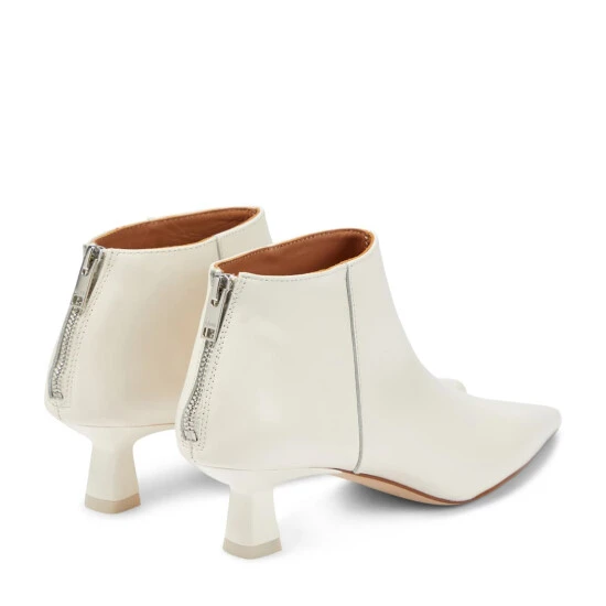 Ganni Leather Ankle Boots - Image 2