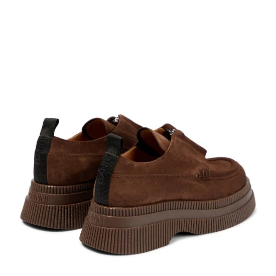 Ganni Suede Loafers - Image 2