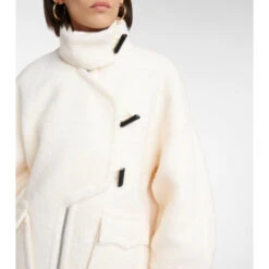 Ganni Bouclé Wool-blend Jacket -Ganni Shop unnamed file 414