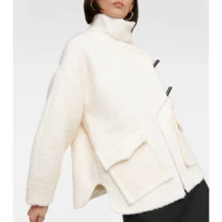 Ganni Bouclé Wool-blend Jacket -Ganni Shop unnamed file 415