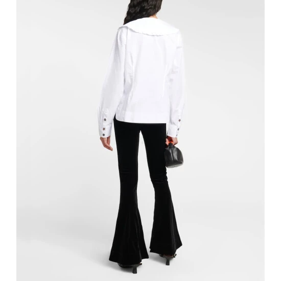 Ganni Cotton-poplin Shirt - Image 2