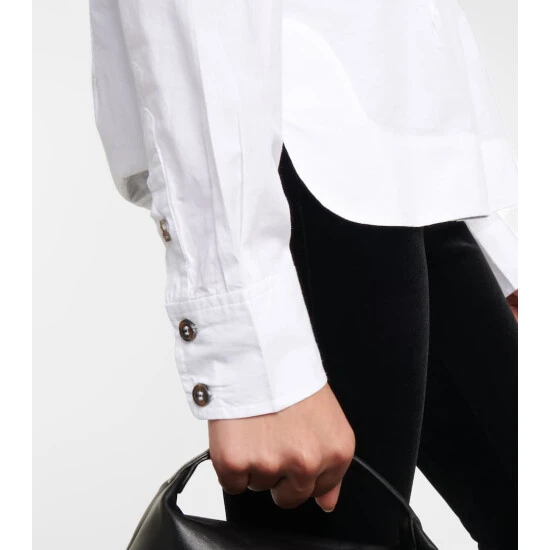 Ganni Cotton-poplin Shirt - Image 5
