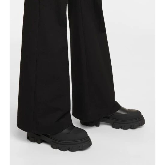 Ganni Low-rise Leather Chelsea Boots - Image 3