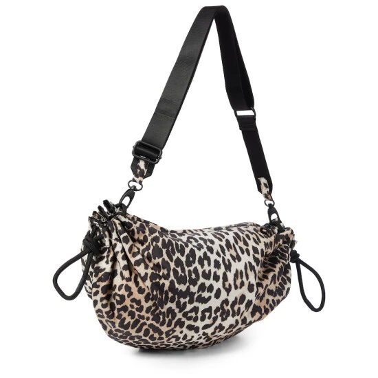 Ganni Leopard-print Shoulder Bag - Image 3