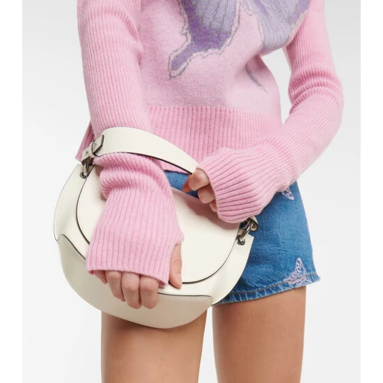 Ganni Logo Turtleneck Wool-blend Sweater - Image 4