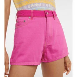 Ganni Dégradé Denim Shorts 2 Ganni Dégradé Denim Shorts -Ganni Shop unnamed file 542