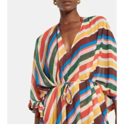 Ganni Striped Chiffon Maxi Dress -Ganni Shop unnamed file 651