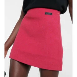 Ganni Wool-blend Miniskirt -Ganni Shop unnamed file 656