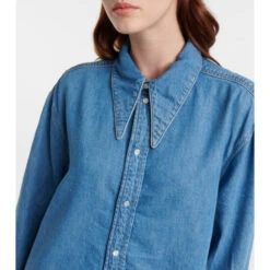 Ganni Denim Shirt Dress 2 Ganni Denim Shirt Dress -Ganni Shop unnamed file 689