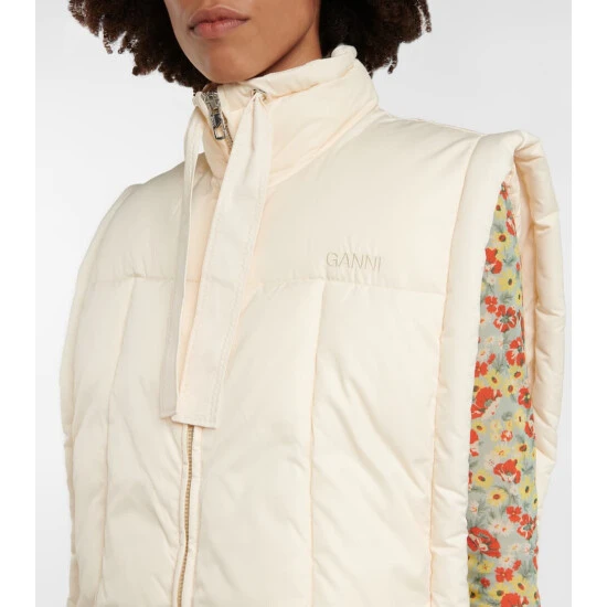 Ganni Oversized Puffer Vest - Image 3