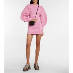 Ganni Leopard-print Platform Sandals