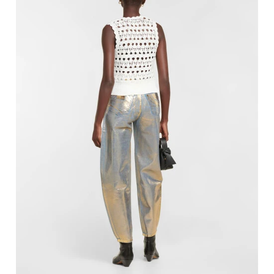 Ganni Crochet Vest - Image 2