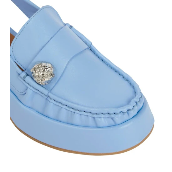 Ganni Slingback Leather Loafers - Image 5