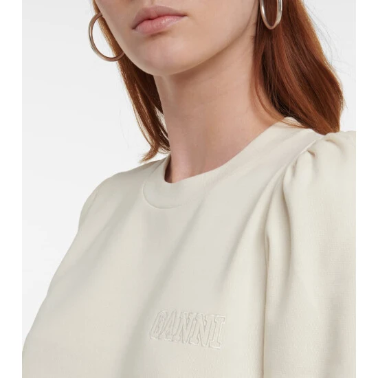 Ganni Cotton-blend Sweater - Image 3