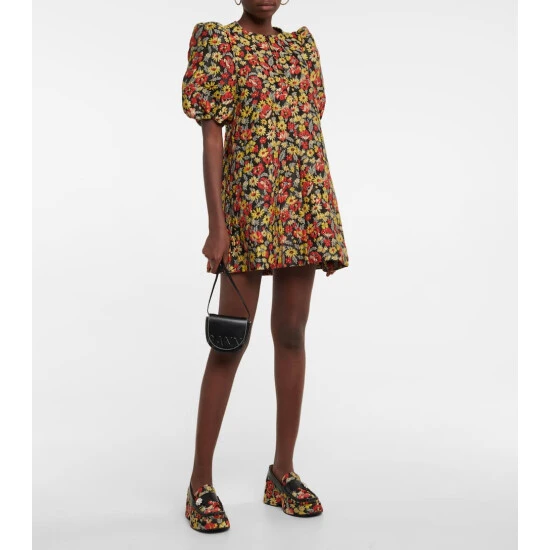 Ganni Retro Jewel Flatform Loafers