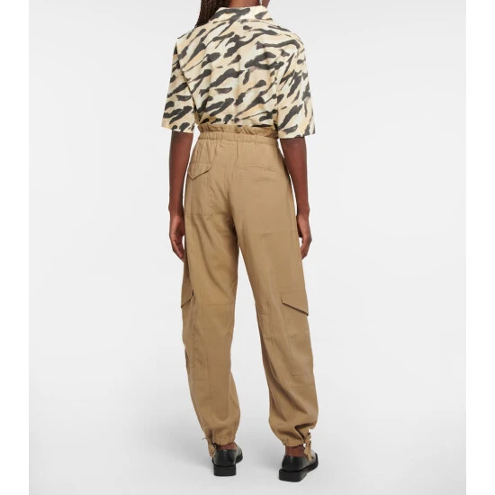 Ganni High-rise Tapered Pants - Image 2