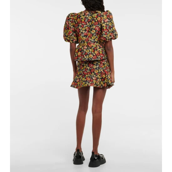 Ganni Floral Top - Image 2