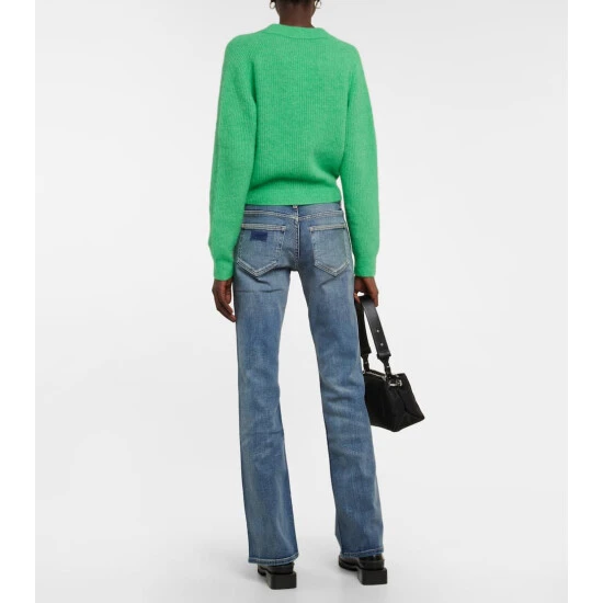 Ganni Embellished Ribbed-knit Cardigan - Image 2