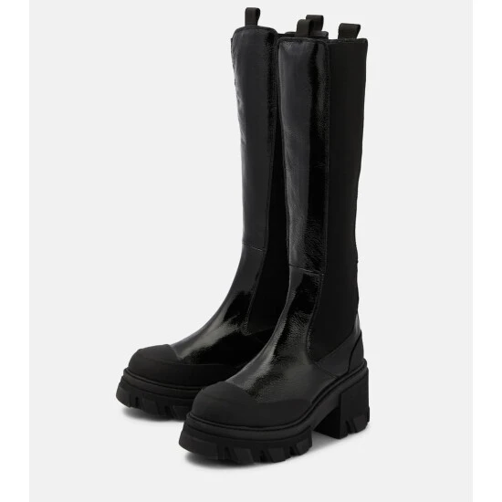 unnamed-file-960.jpg Ganni Knee-high Leather Chelsea Boots -Ganni Shop unnamed file 960