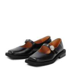 Ganni Embellished Leather Flats 3 Ganni Embellished Leather Flats -Ganni Shop unnamed file 969