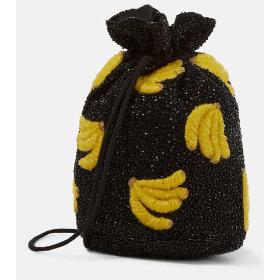 Ganni Beaded Bucket Bag - Image 2