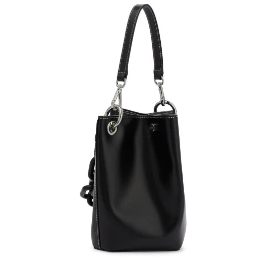 Ganni Diamond Leather Shoulder Bag - Image 3